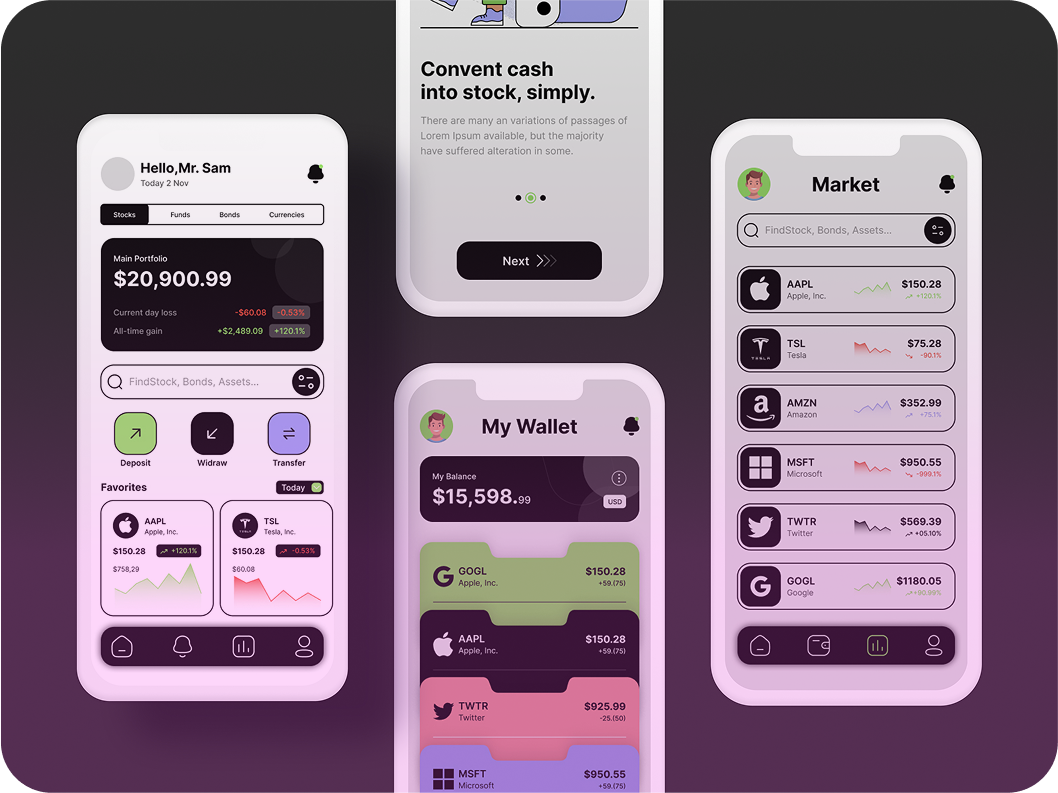 Stock App Redesign
