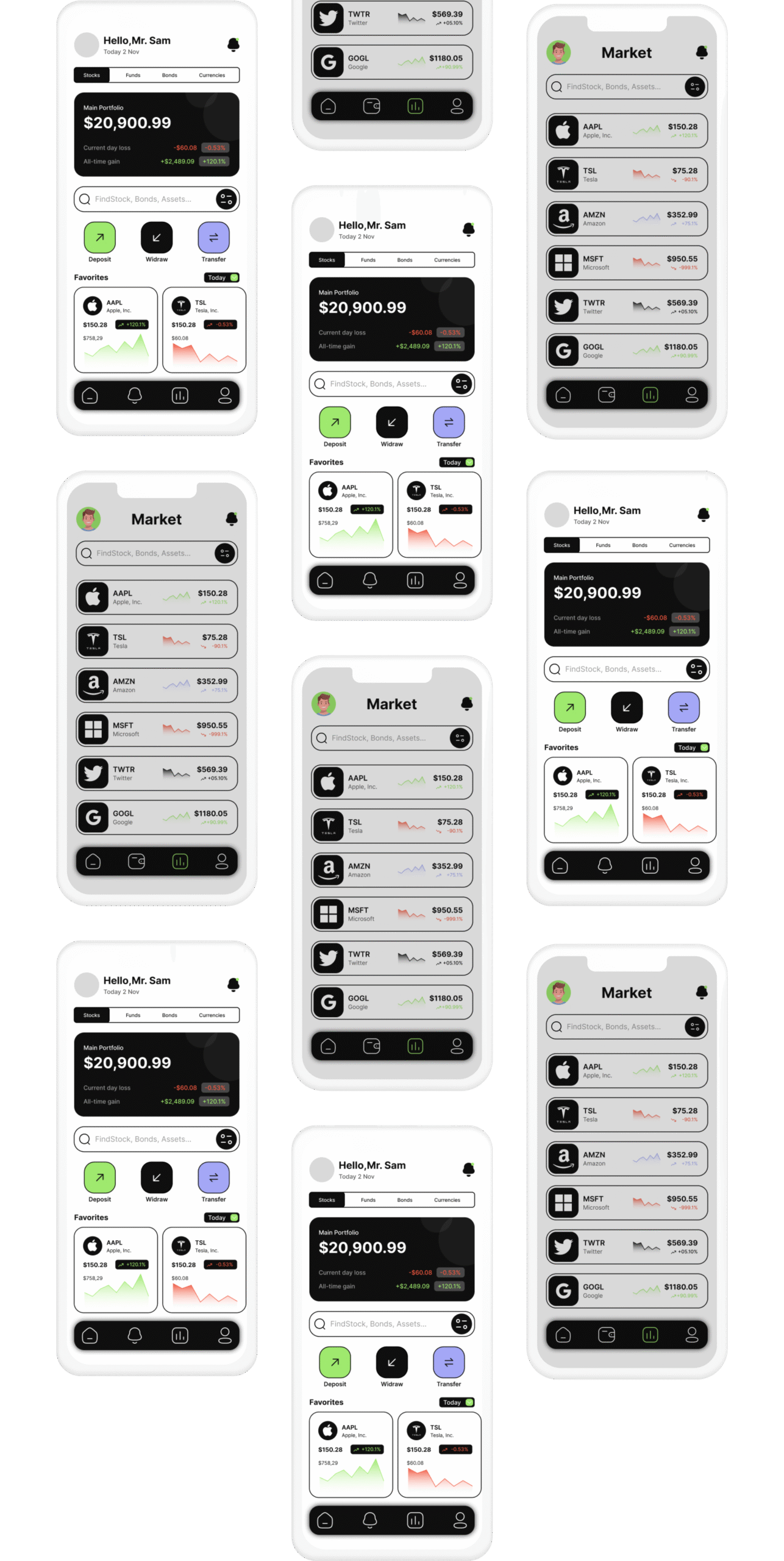 Stock App Redesign