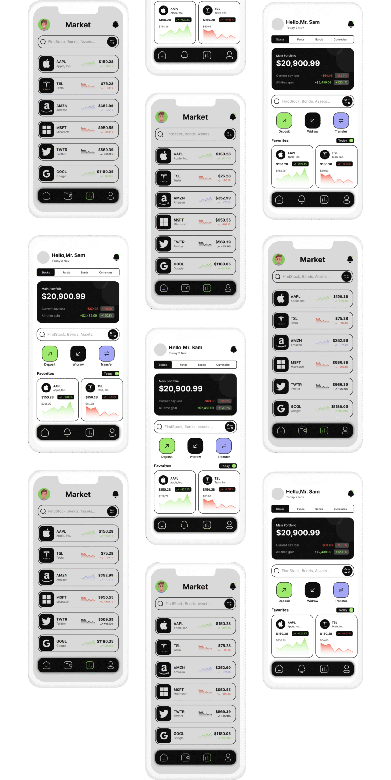Stock App Redesign