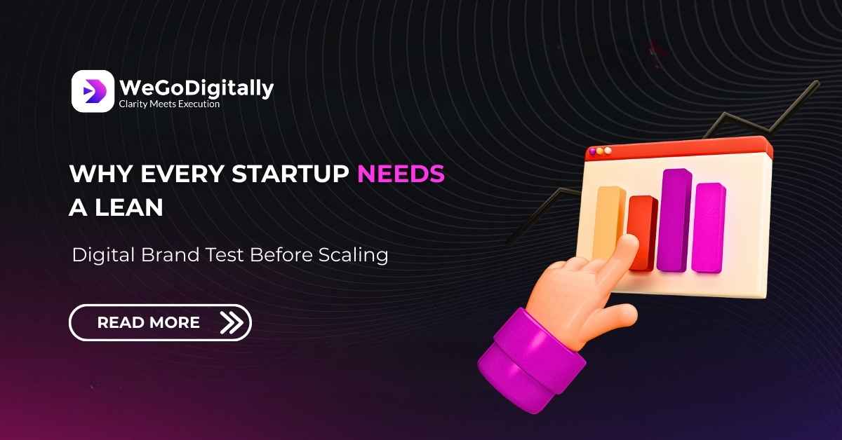 Lean digital brand test – Why every startup needs a lean strategy to validate growth before scaling. Lean digital brand test – Why every startup needs a lean strategy to validate growth before scaling.