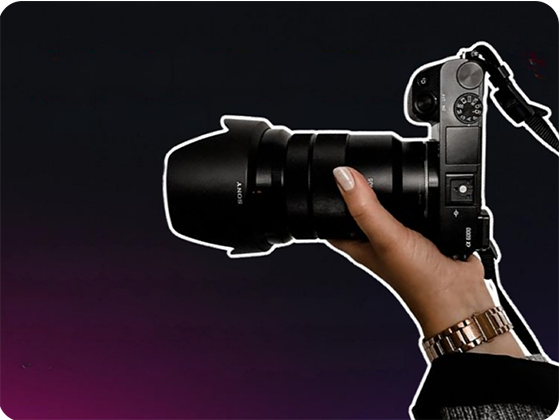 Graphics and content creation illustration